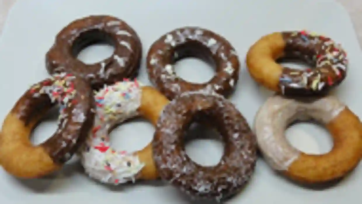 Koblihy (donuty, donuts) 3