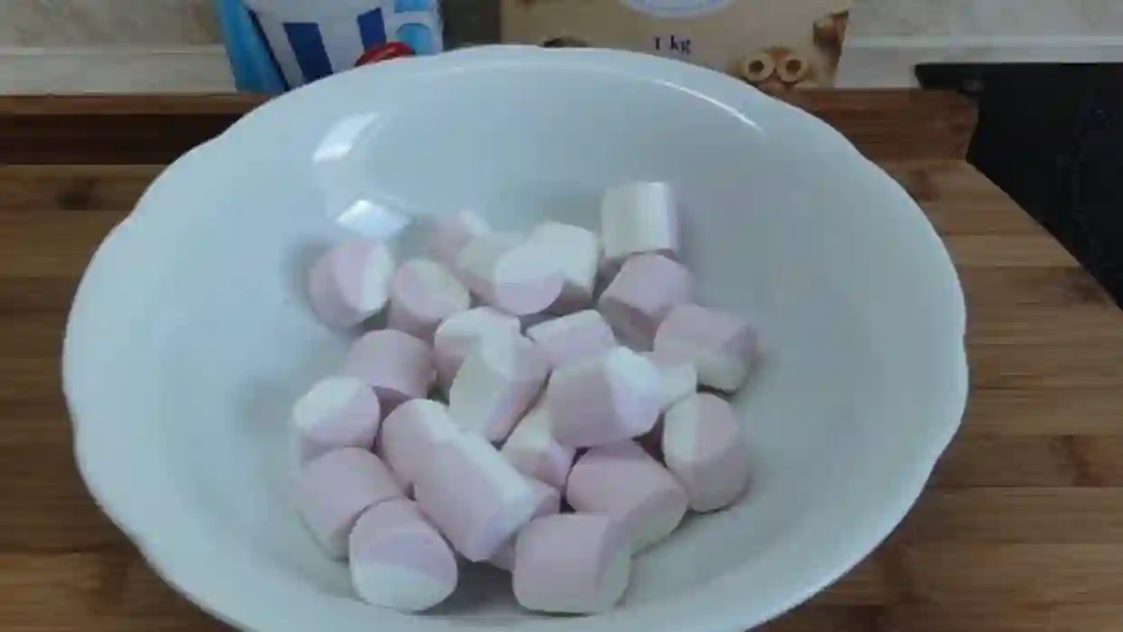 Potahovací hmota z bonbónů Marshmallow